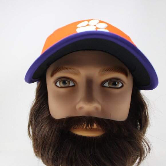 Nike Clemson Tigers Featherweight Hat Adult Adjustable OSFM Orange Cap Dri-Fit - Picture 3 of 14